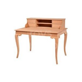 Roys Ahşap 5236 Masif Ham 120 cm Kahverengi Rustik Raflı Çalışma Masası