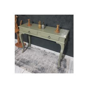 Roys Ahsap 7034 Yellow Grey 100 cm Çekmeceli Ahşap Dresuar