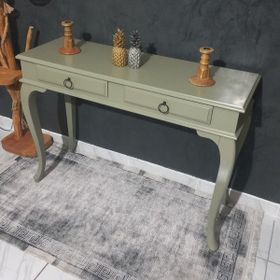 Roys Ahsap 7034 Yellow Grey 100 cm Çekmeceli Ahşap Dresuar