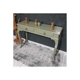 Roys Ahsap 7034 Yellow Grey 100 cm Çekmeceli Ahşap Dresuar