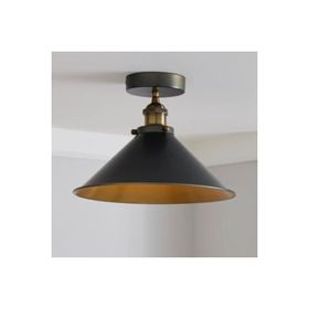 Rsylight 30 cm Retro Metal Tavan Plofyoner Rustik Dekoratif Tavan Avize