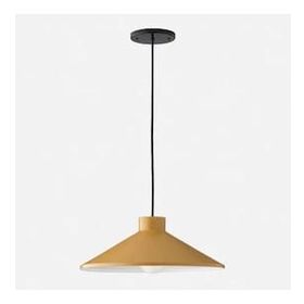 Rsylight 35 cm Retro Metal Dekotatif Rustik Sarı Tekli Sarkıt Avize
