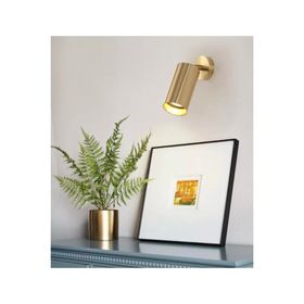 Rsylight Metal Mafsallı Eskitme Beyaz Led Ampullü Spot Armatür