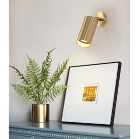 Rsylight Metal Mafsallı Eskitme Beyaz Led Ampullü Spot Armatür