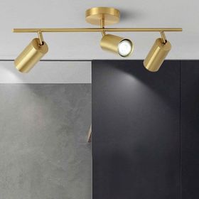 Rsylight Metal Modern Eskitme Kaplama Mafsallı Beyaz Ampullü Led Spot Avize