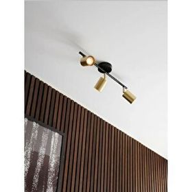 Rsylight Metal Modern Eskitme Kaplama Mafsallı Beyaz Ampullü Led Spot Avize