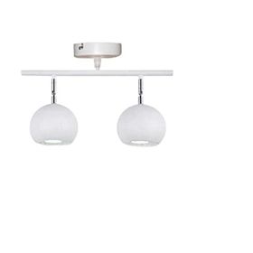 Rsylight Metal Modern Spor Beyaz Mafsallı Beyaz Ampullü Led Spot Avize