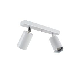 Rsylight Modern Metal Hareketli Beyaz 2'li Spor Gün Işığı Spot Avize
