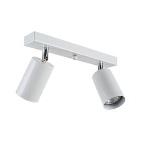 Rsylight Modern Metal Hareketli Beyaz 2'li Spor Gün Işığı Spot Avize
