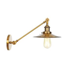 Rsylight Retro Eskitme Kaplama Mafsallı Dekoratif Duvar Aplik