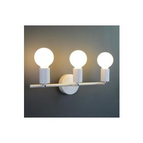 Rsylight Retro Metal Beyaz Mafsallı Duvar Aplik