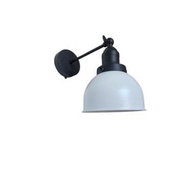 Rsylight Retro Metal Dekoratif Akrobatik Rustik Siyah Beyaz Mafsallı Duvar Aplik