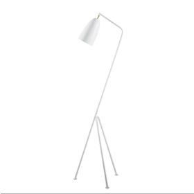 Rsylight Retro Metal Dekoratif Beyaz 3 Ayaklı Köşe Lambası Lambader