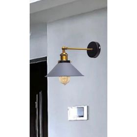 Rsylight Retro Metal Dekoratif Rustik Gri Mafsallı Duvar Aplik