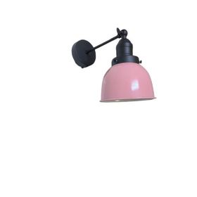 Rsylight Retro Metal Dekoratif Rustik Pembe Mafsallı Duvar Aplik