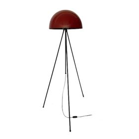 Rsylight Retro Metal Dekoratif Siyah Bordo 3 Ayaklı Köşe Lambası Lambader