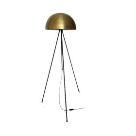 Rsylight Retro Metal Dekoratif Siyah Eskitme Kaplama 3 Ayaklı Köşe Lambası Lambader
