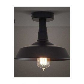 Rsylight Retro Metal Dekoratif Siyah Tavan Plofyoner Avize