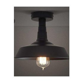 Rsylight Retro Metal Dekoratif Siyah Tavan Plofyoner Avize