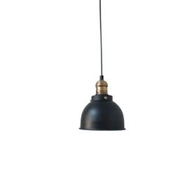 Rsylight Retro Metal Dekoratif Tekli Siyah Rustik Sarkıt Avize