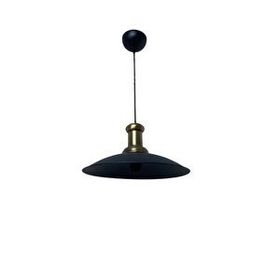 Rsylight Retro Metal Dekoratif Tekli Siyah Rustik Sarkıt Avize