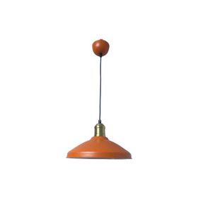 Rsylight Retro Metal Rustik Dekoratif 25 cm Turuncu Tekli Sarkıt Avize