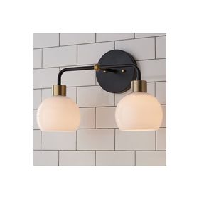 Rsylight Retro Siyah Metal 2'li Dekoratif Rustik Duvar Aplik