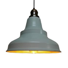 Rsylight RYS000100 Retro Beyaz Bakır Duylu Metal Rustik Tekli Sarkıt Avize