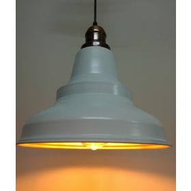 Rsylight RYS000600 Retro Beyaz Bakır Duylu Metal Rustik Tekli Sarkıt Avize