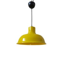 Rsylight RYS001187 30 cm Retro Metal Sarı Dekoratif Tekli Sarkıt Avize