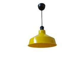 Rsylight RYS001187 30 cm Retro Metal Sarı Dekoratif Tekli Sarkıt Avize