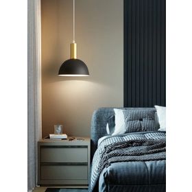 Rsylight RYS009038 30 cm Retro Metal Siyah Dekoratif Rustik Sarkıt Avize