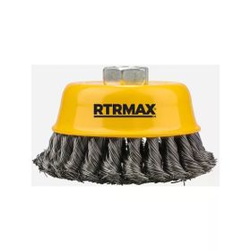 RTRMAX 65 mm Burgulu Çanak Fırça