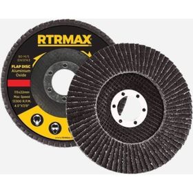 RTRMAX 80 Kum 115 Alüminyum Oksit Flap Disk Zımpara