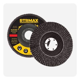 RTRMAX 80 Kum 115 Alüminyum Oksit Flap Disk Zımpara