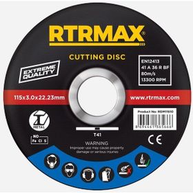 RTRMAX RDM11530 115x3x22 mm Metal Kesme Diski