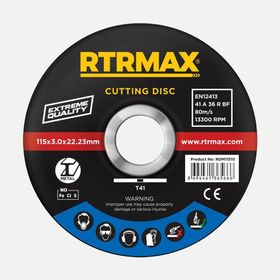 RTRMAX RDM11530 115x3x22 mm Metal Kesme Diski