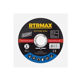 RTRMAX RDM11530 115x3x22 mm Metal Kesme Diski