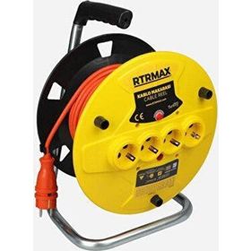 RTRMAX REM32540 40 mt 3x2,5 mm Makaralı Kablo Açık Tip