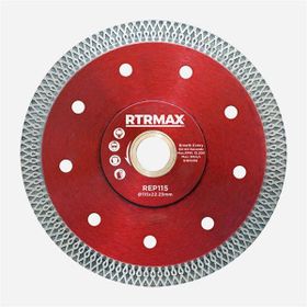 RTRMAX REP115 115 İnce Çapraz Dişli Hassas Kesim Elmas Testere