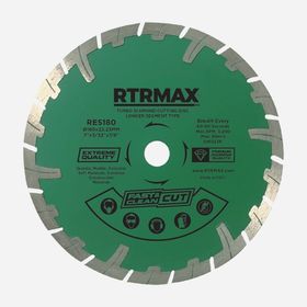 RTRMAX RES180 180 Uzun Segmentli Turbo Elmas Testere