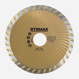 RTRMAX RET115 Turbo Kanallı Elmas Testere