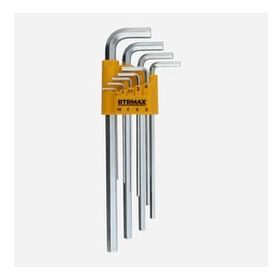 RTRMAX RH03852 9'lu Uzun Hex Allen Anahtar Set