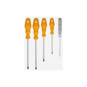 RTRMAX RH07825 Çelik Mıknatıslı Uç 5'li Tornavida Seti