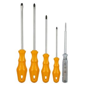 RTRMAX RH07825 Çelik Mıknatıslı Uç 5'li Tornavida Seti