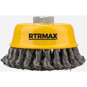 RTRMAX RH22106 65 mm Burgulu Çanak Fırça
