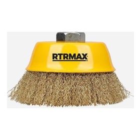 RTRMAX RH22206 65 mm Saçaklı Çanak Fırça