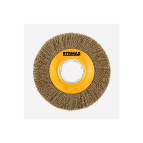 RTRMAX RH23125 125 mm Saçaklı Daire Tel Fırça