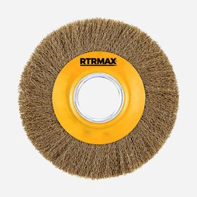 RTRMAX RH23125 125 mm Saçaklı Daire Tel Fırça