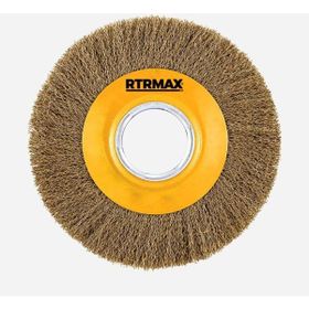 RTRMAX RH23125 125 mm Saçaklı Daire Tel Fırça